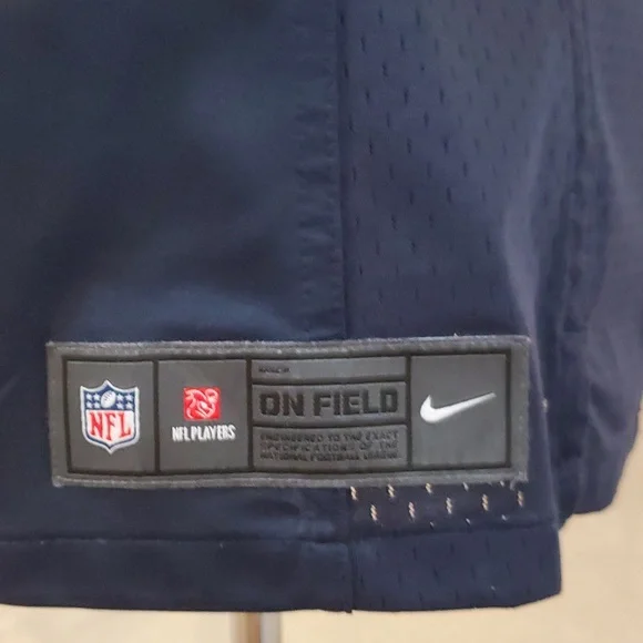 SZ. LARGE HOUSTON TEXANS NFL ON FIELD FOOTBALL JERSEY - Picture 5 of 9